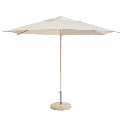 Hay Terrazza Parasol Hexagon Off White - Grey