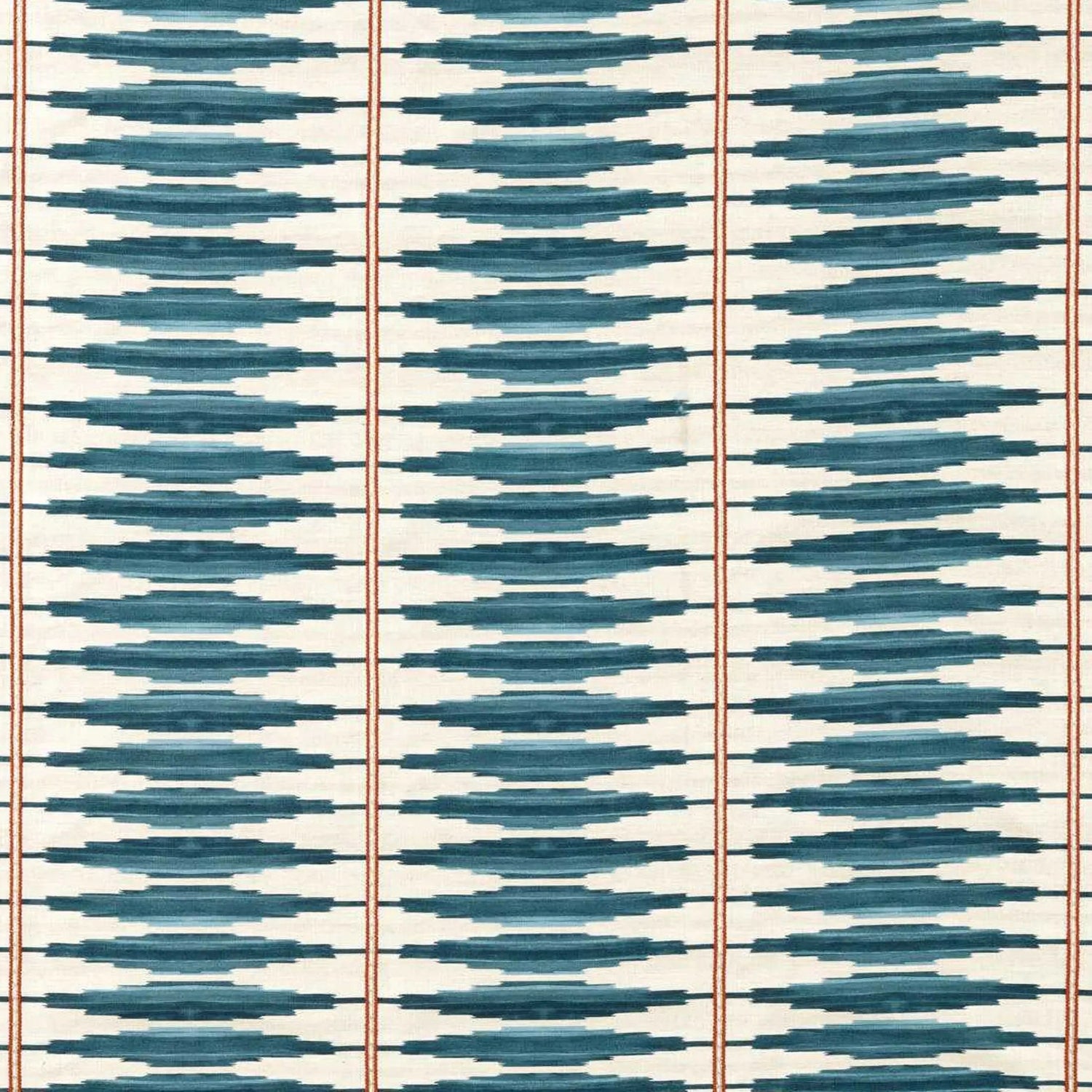 Harlequin stof Cintilla Denim/Rust HFUF134852