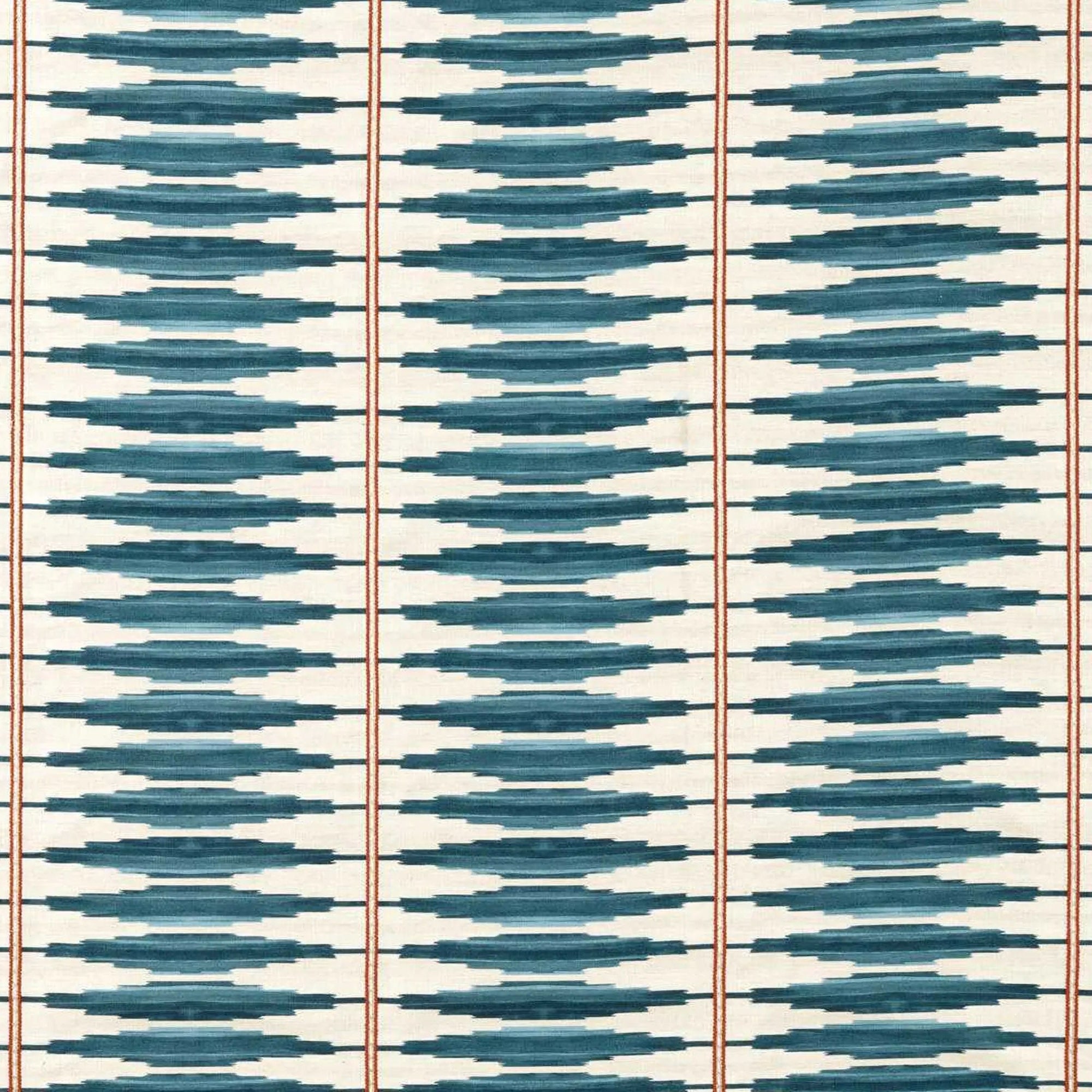 Harlequin stof Cintilla Denim/Rust HFUF134852