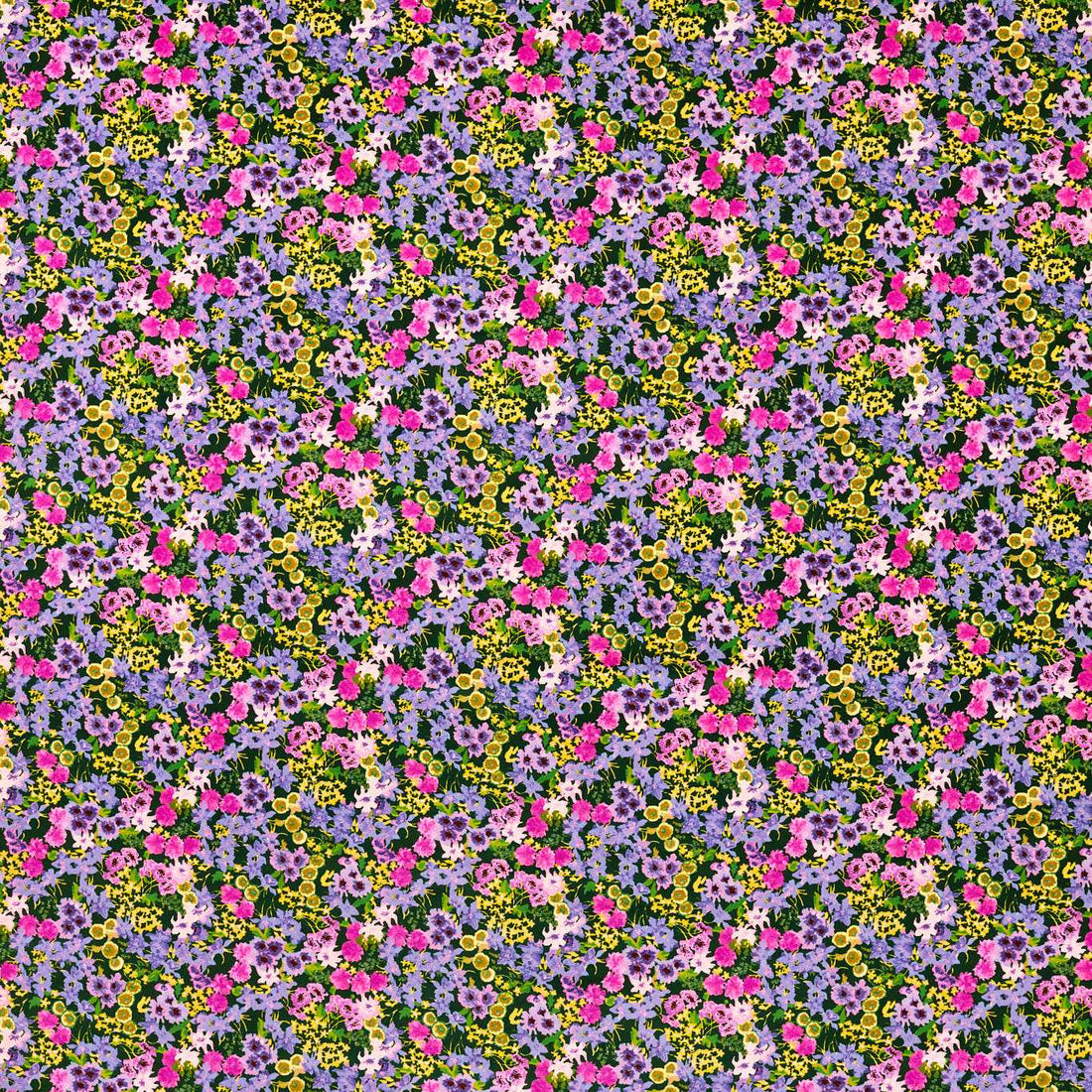 Harlequin stof Wildflower Meadow Emerald/Spinel/Amethyst 121186