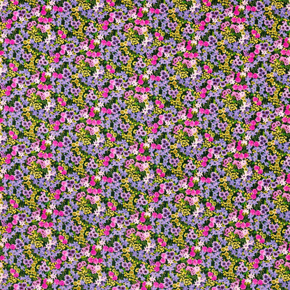 Harlequin stof Wildflower Meadow Emerald/Spinel/Amethyst 121186