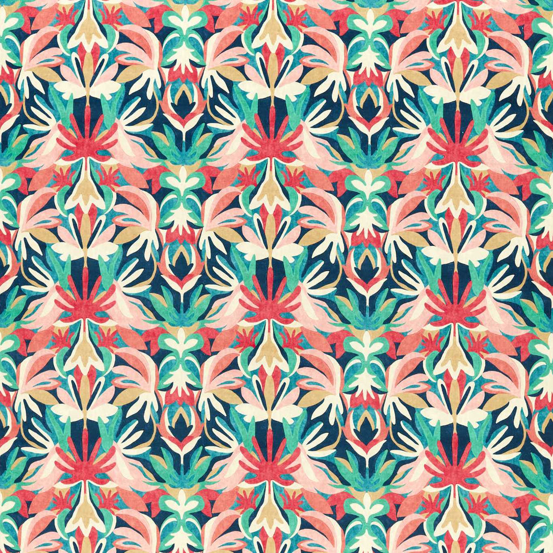 Harlequin stof Melora Brazilian Rosewood/Ink/Amazonia 120997