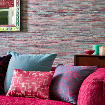 Harlequin behang Affinity Cerise/Teal 111950