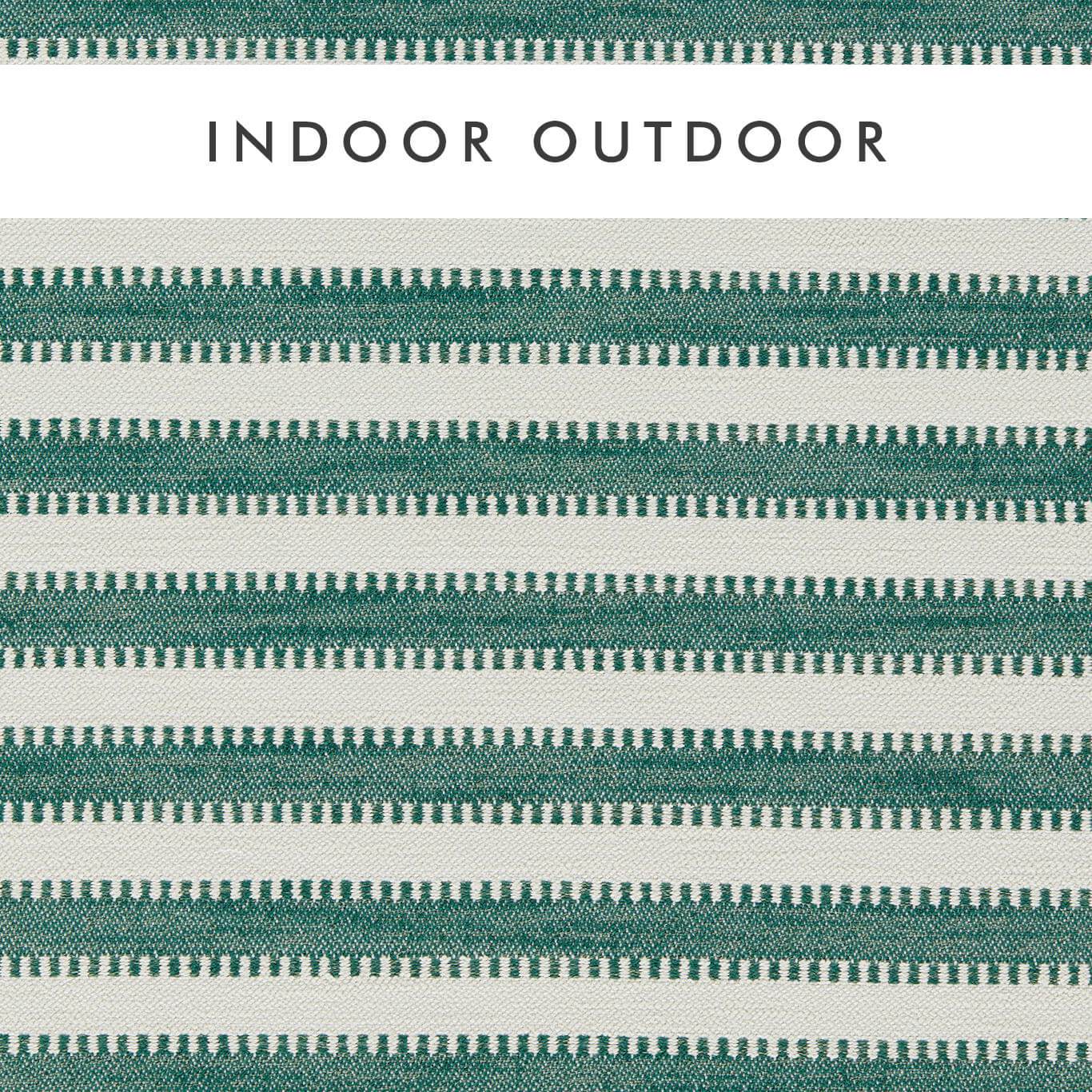 Harlequin in en outdoor stof Ocala Stripe-Mallard Chalk 134530