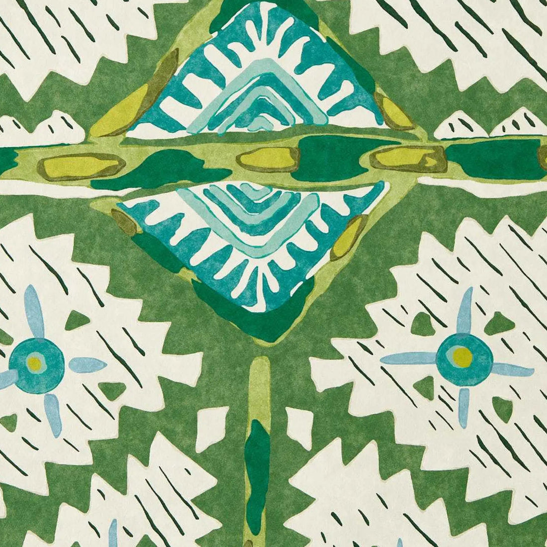 Harlequin behang Brocha Forest/Azul HFUP113363