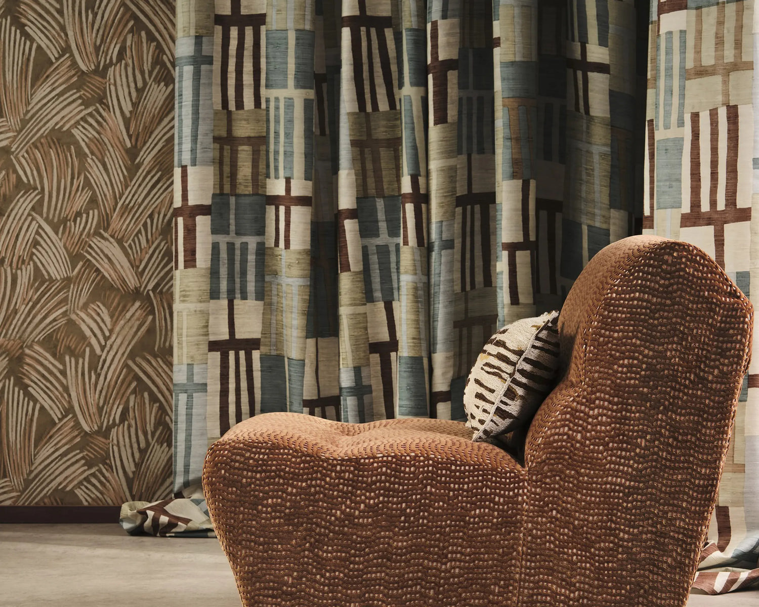 Harlequin behang Glyph Limonite/Sunstone HDMW113300