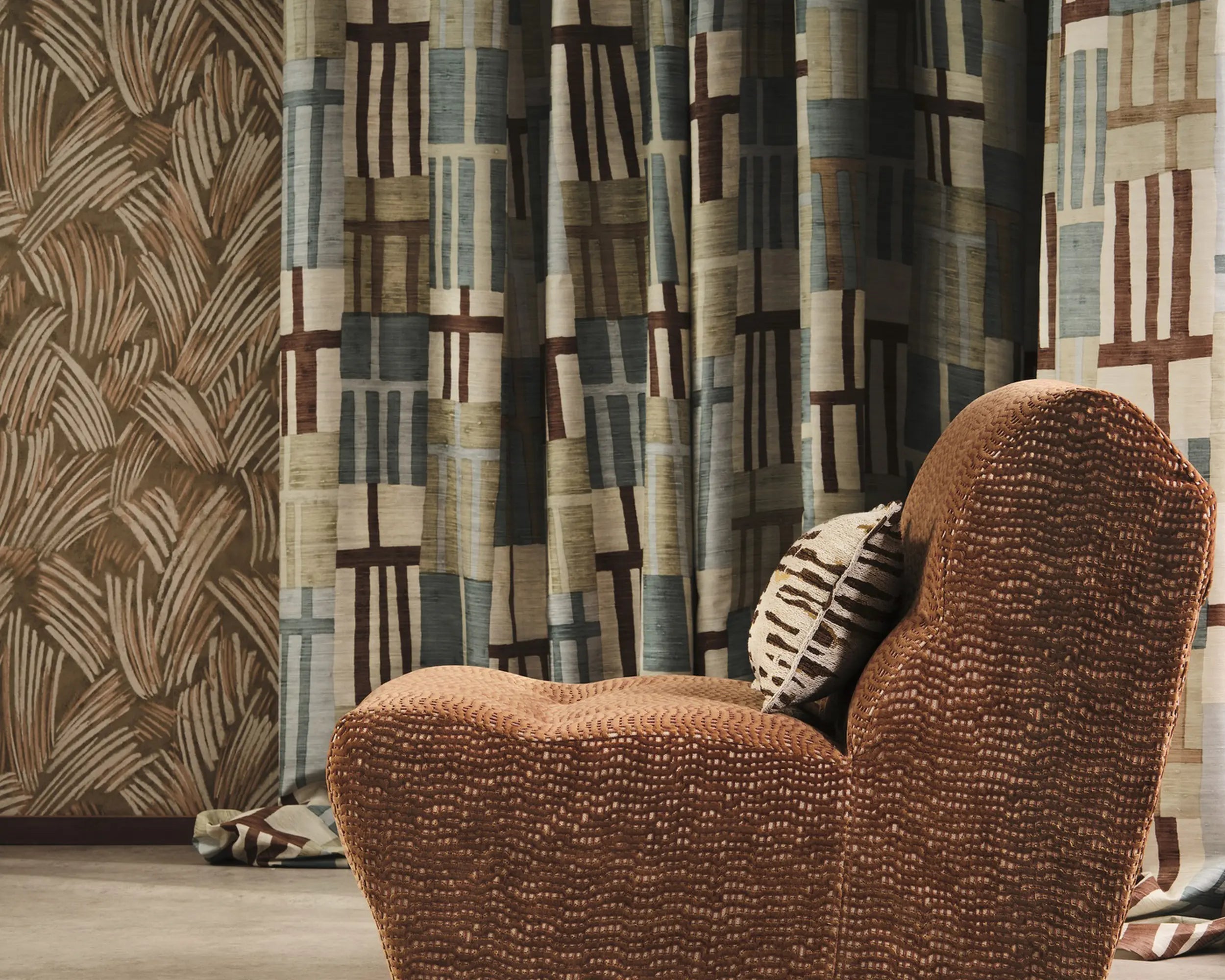 Harlequin behang Glyph Limonite/Sunstone HDMW113300