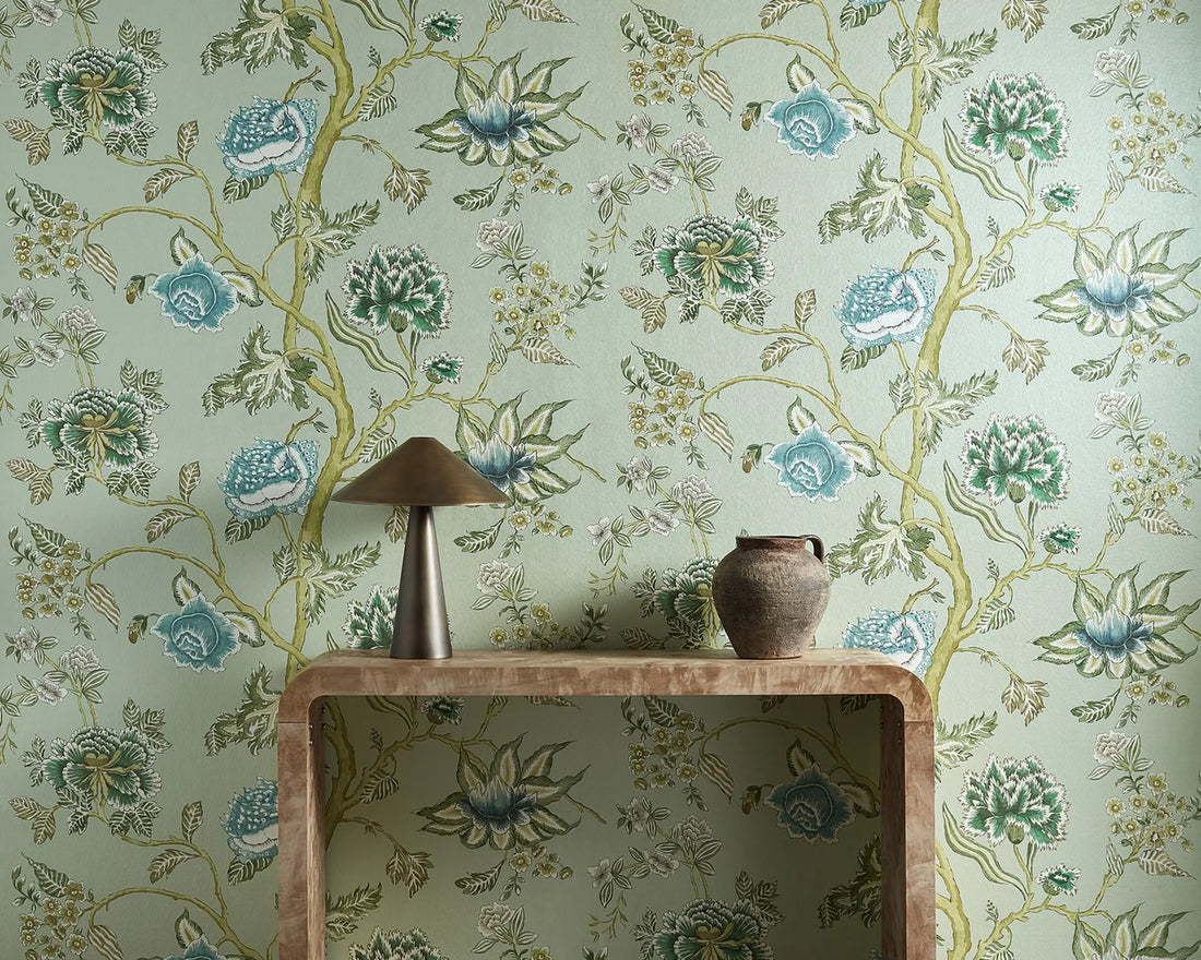 Harlequin behang Indienne Emerald/Citrine HFUP113373