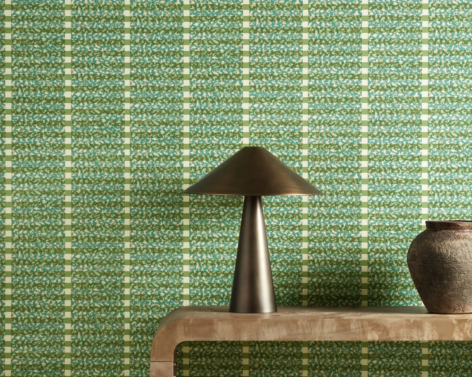 Harlequin behang Toluca Moss/Turquoise HFUP113353