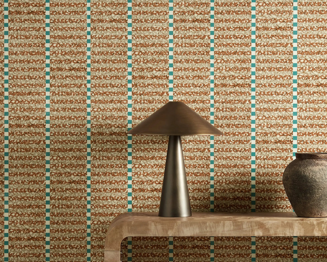 Harlequin behang Toluca Spice/Azul HFUP113352