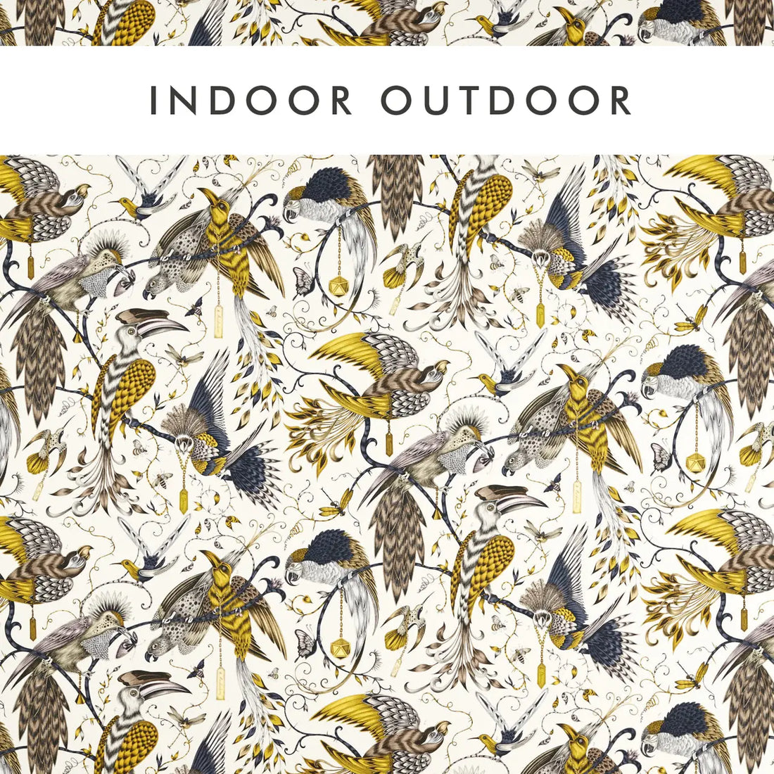 Harlequin in-outdoorstof Audubon Gold CCF0864-03