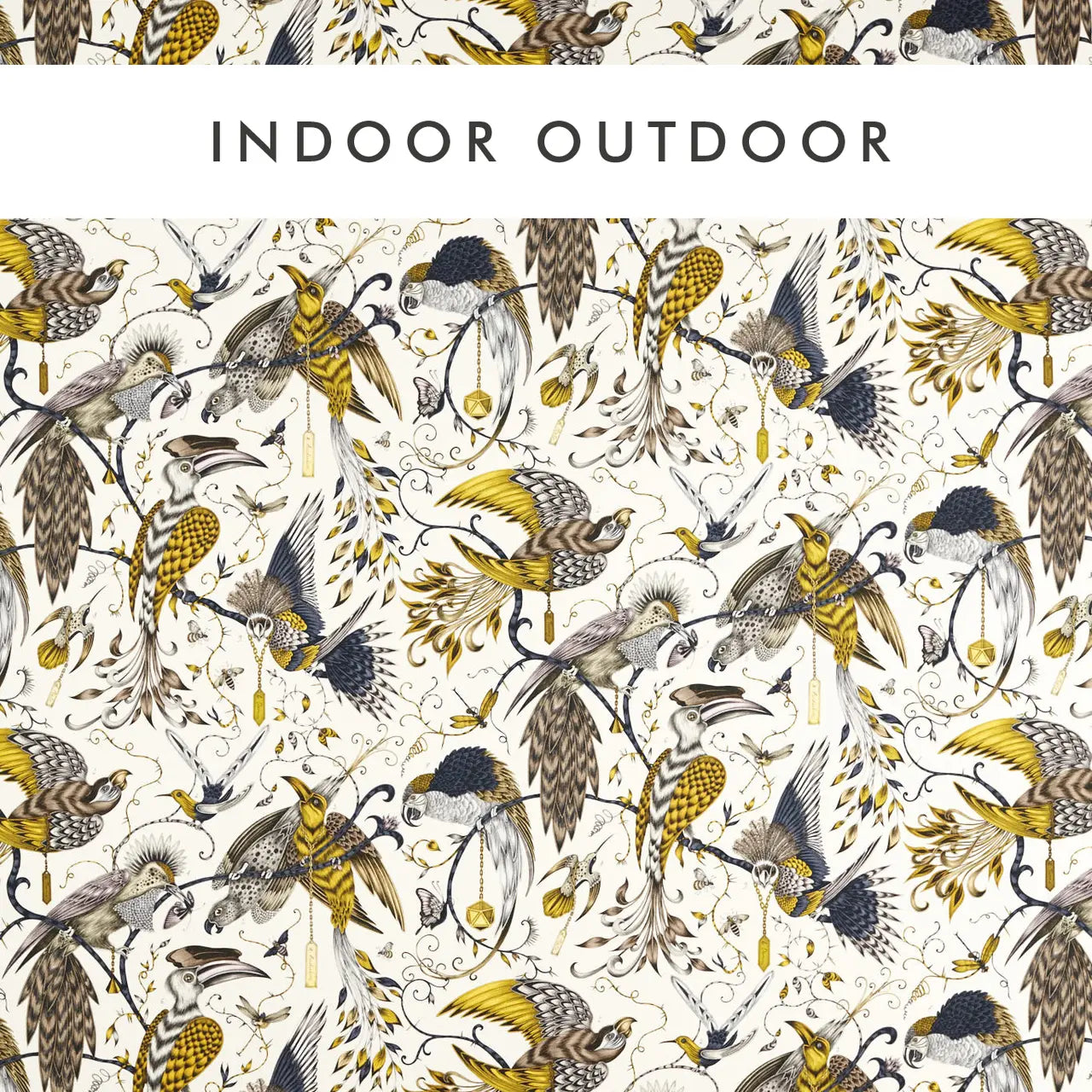 Harlequin in-outdoorstof Audubon Gold CCF0864-03