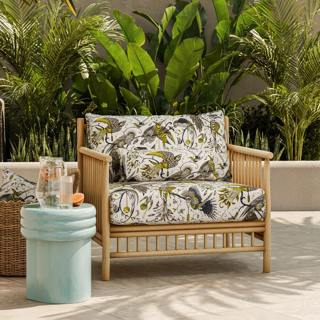 Harlequin in-outdoorstof Audubon Gold CCF0864-03