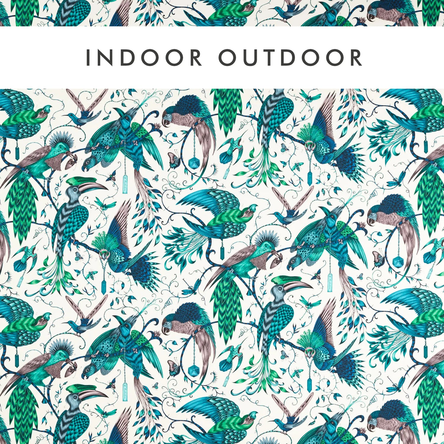 Harlequin in-outdoorstof Audubon Jungle CCF0864-02