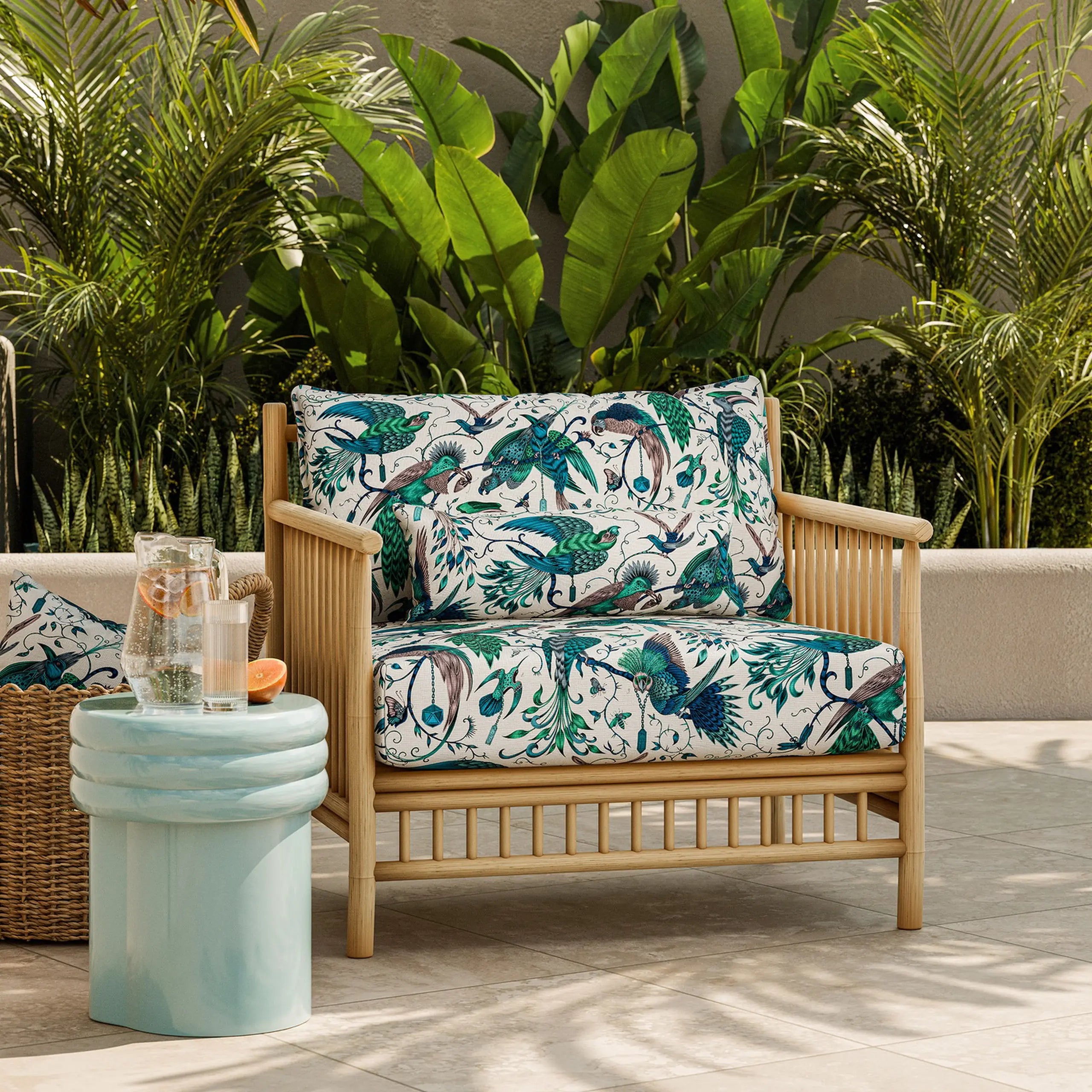 Harlequin in-outdoorstof Audubon Jungle CCF0864-02