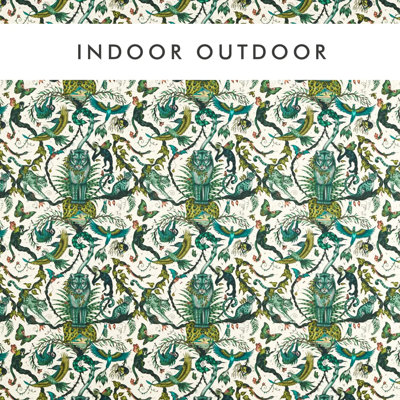 Harlequin in-outdoorstof Bosque Dreams Jungle CCF0865-02