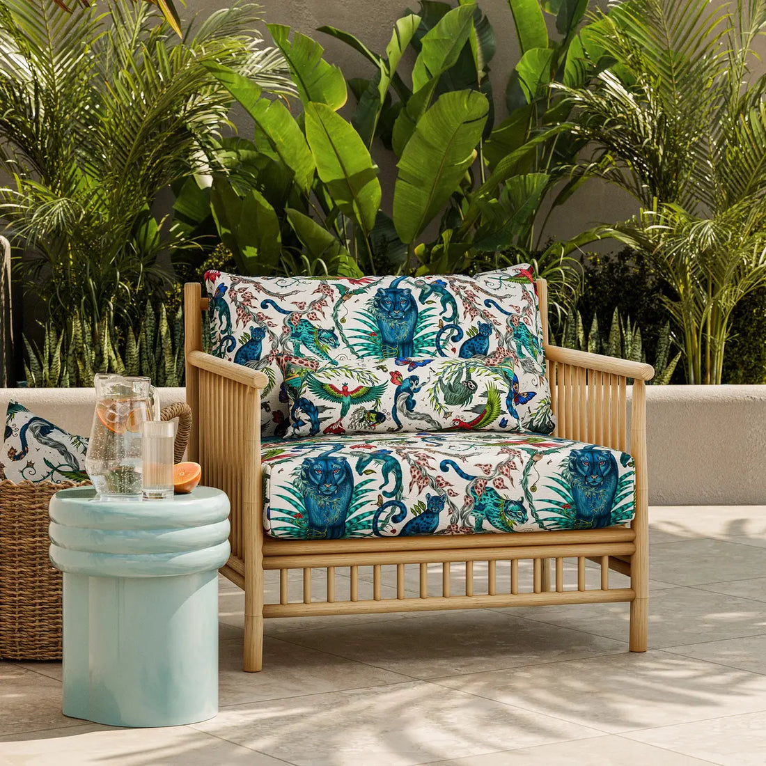 Harlequin in-outdoorstof Bosque Dreams Multi CCF0865-04
