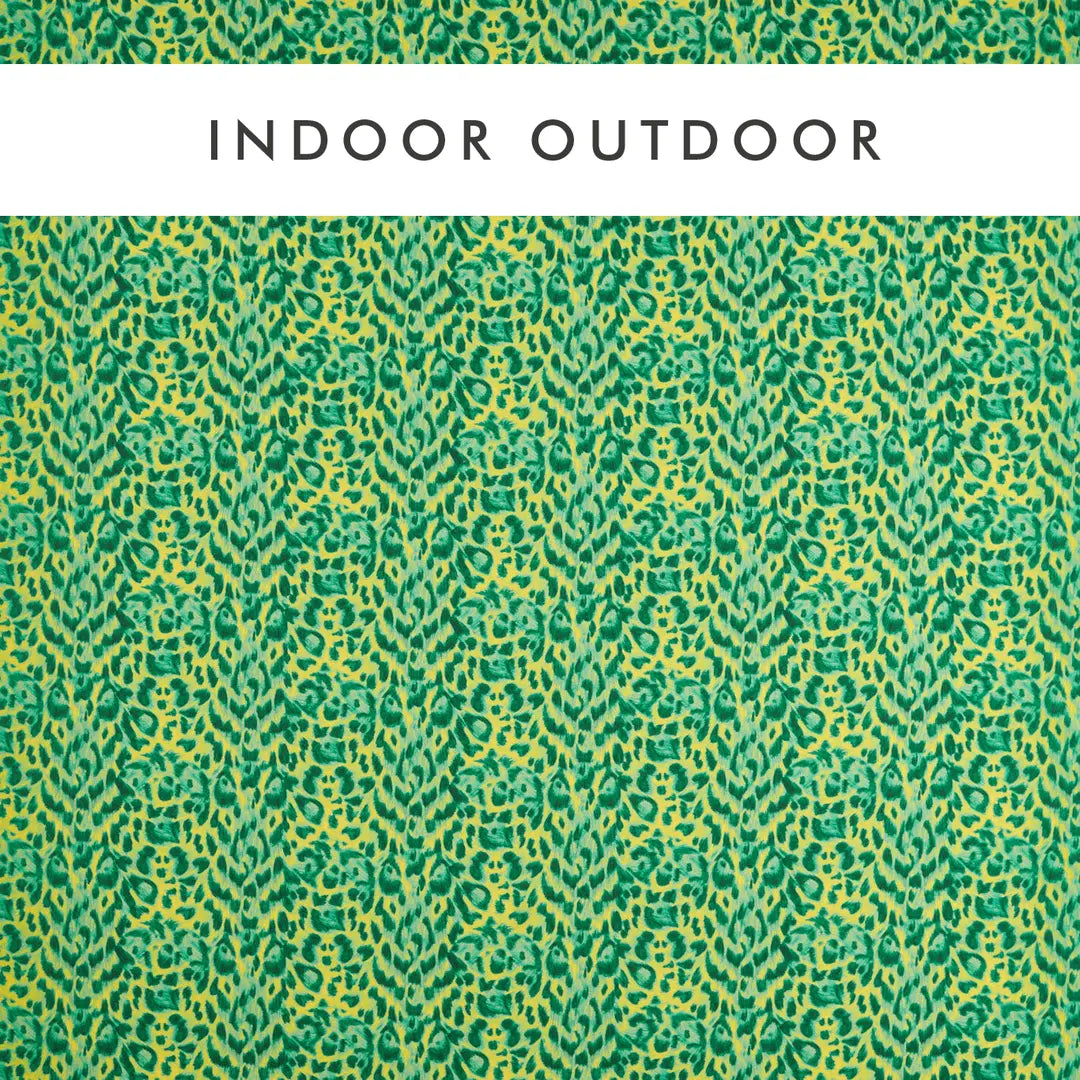 Harlequin in-outdoorstof Felis Lime CCF0866-02