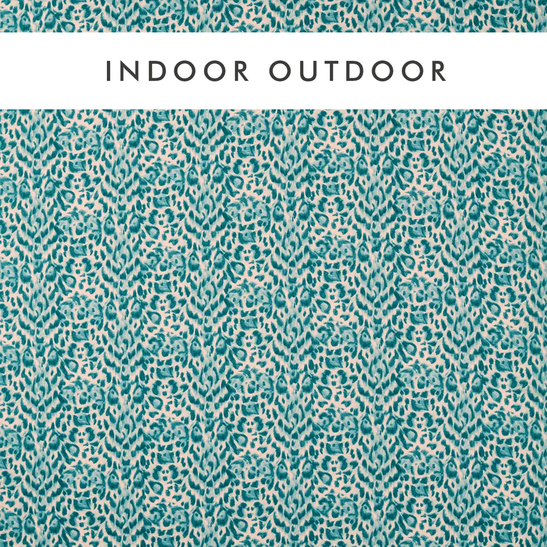 Harlequin in-outdoorstof Felis Teal CCF0866-01