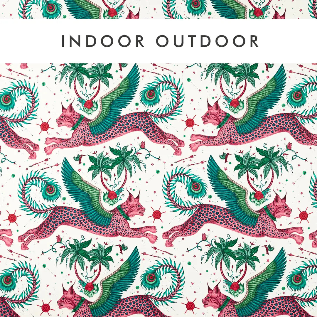 Harlequin in-outdoorstof Lynx Green CCF0868-03