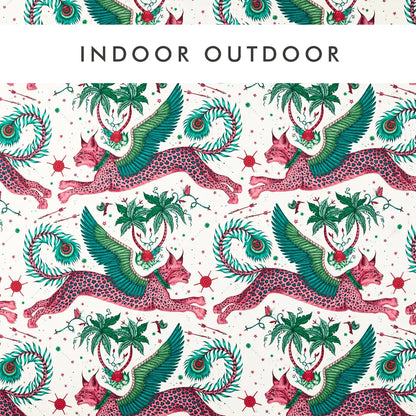 Harlequin in-outdoorstof Lynx Green CCF0868-03