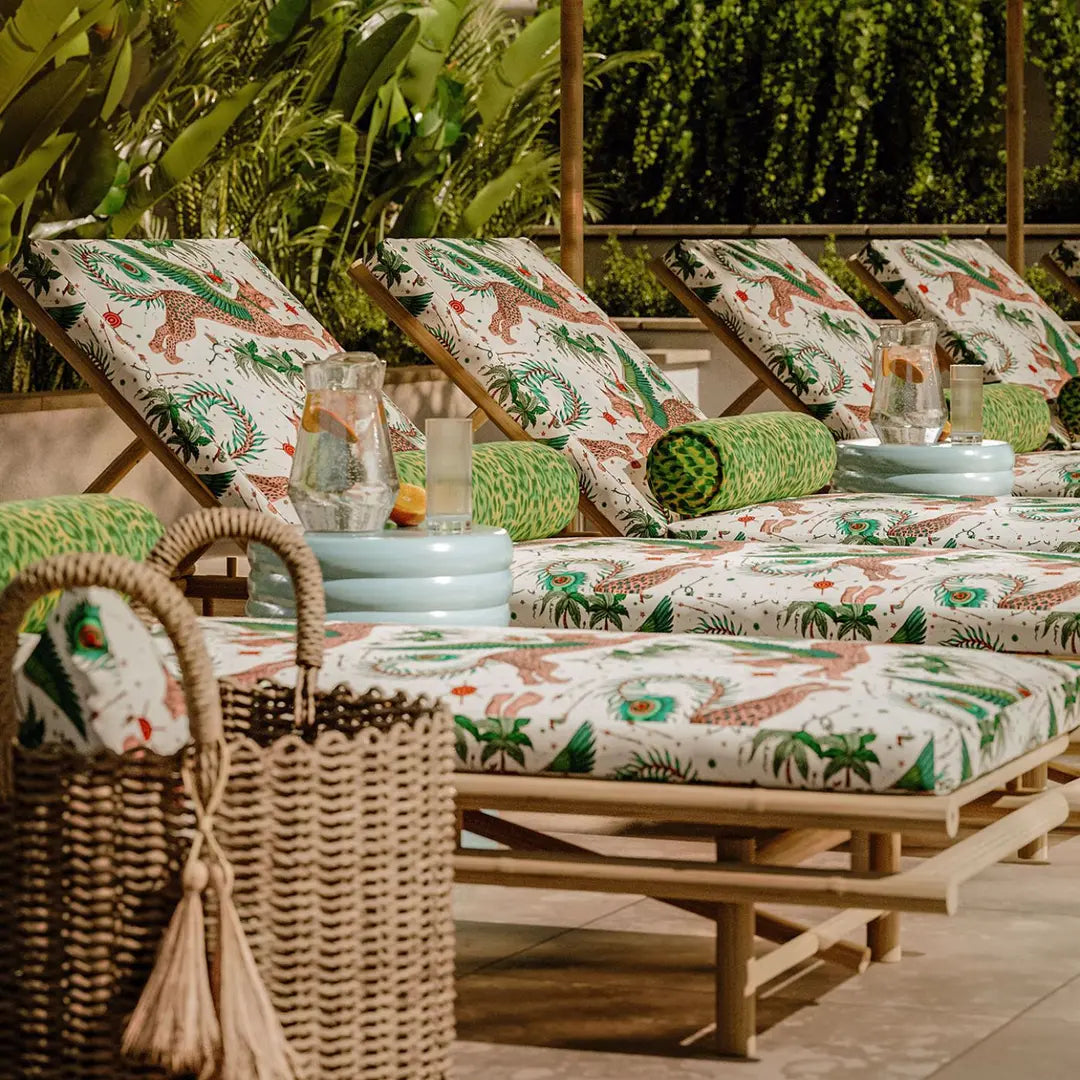 Harlequin in-outdoorstof Lynx Green CCF0868-03