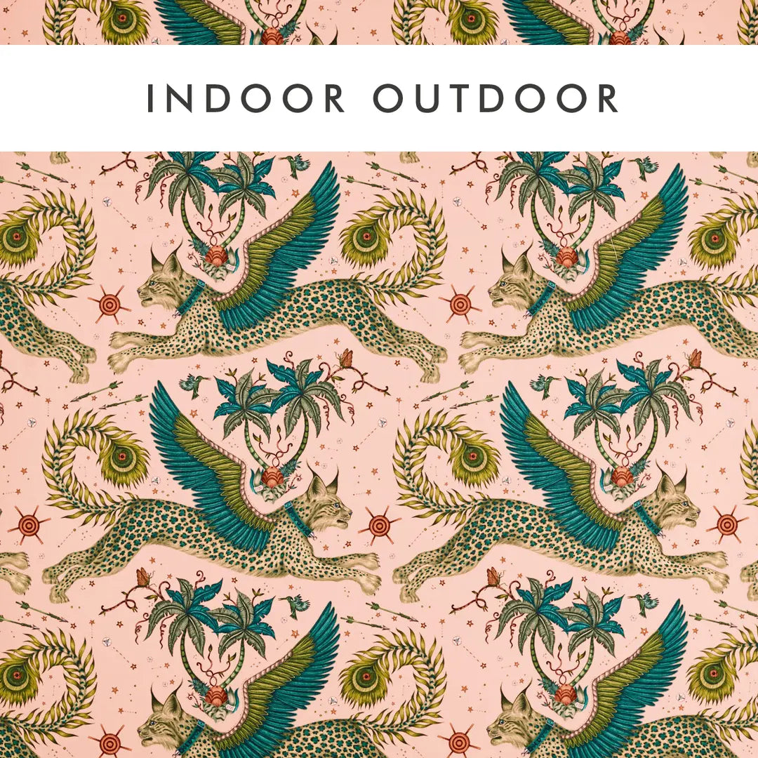 Harlequin in-outdoorstof Lynx Pink CCF0868-01