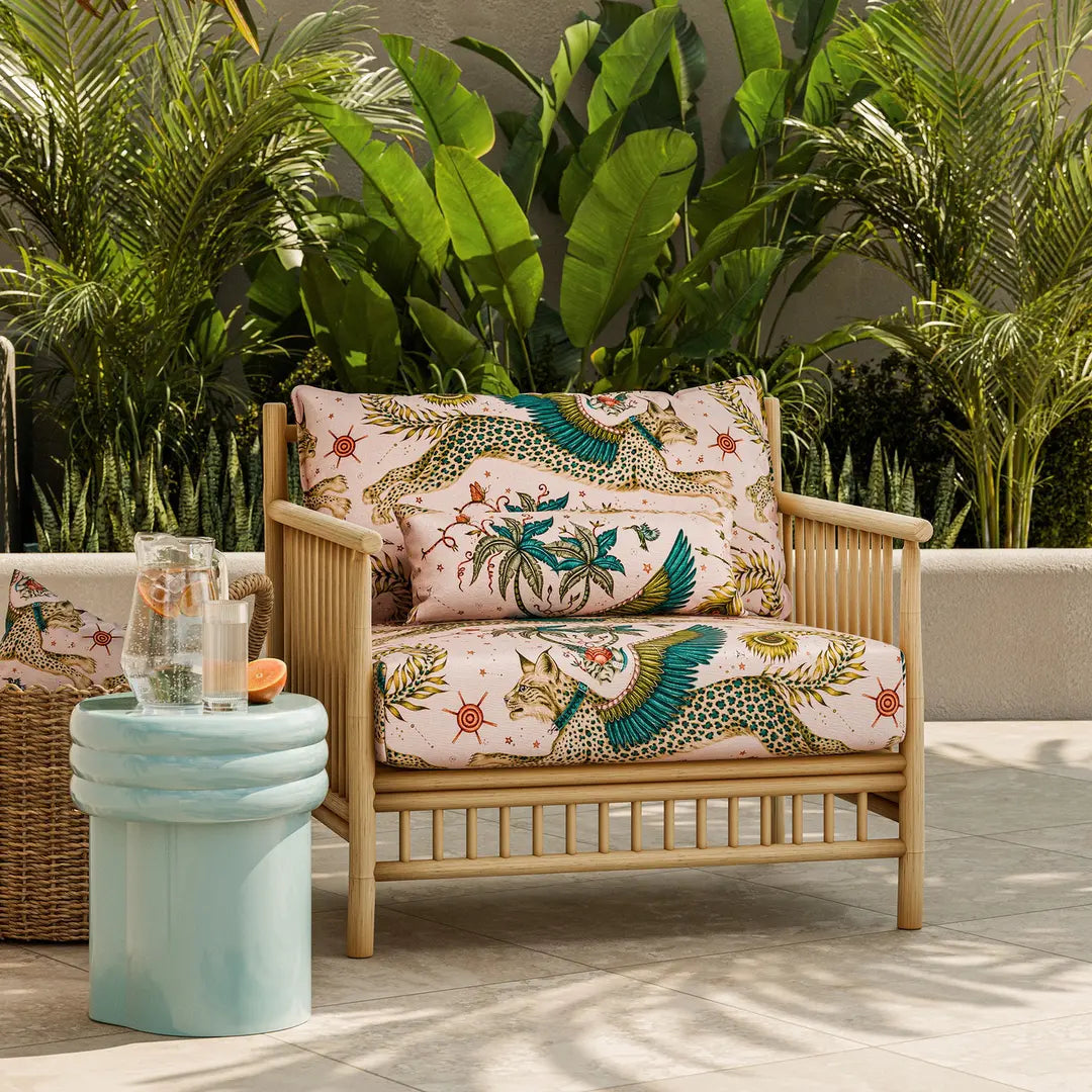 Harlequin in-outdoorstof Lynx Pink CCF0868-01