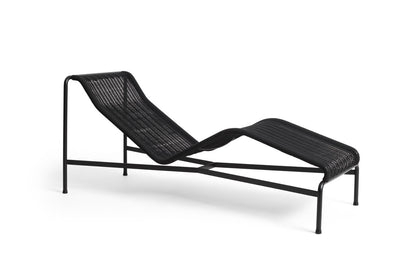 Hay Palissade Cord Chaise Longue in de kleur antraciet 