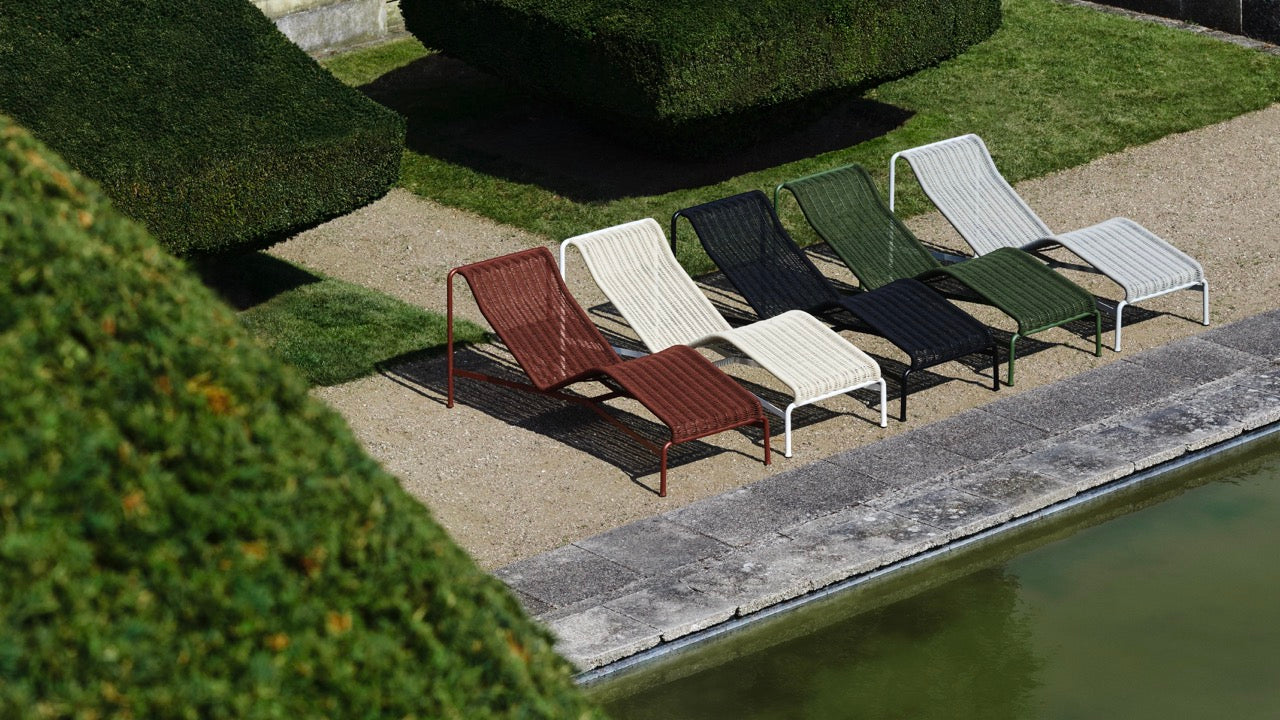 Hay Palissade Cord Chaise Longue kleuren 
		