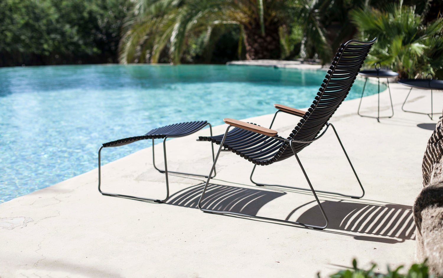 Houe Click Lounge Chair with footrest