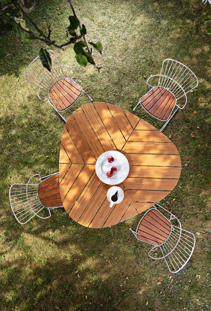 Houe Leaf dining table outdoor