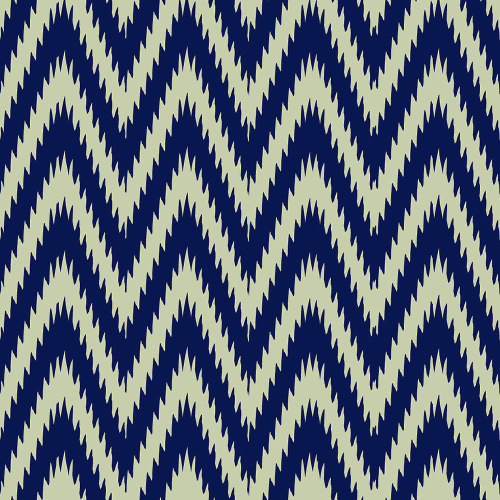 Ivy House behang Chevron Navy IHW0007