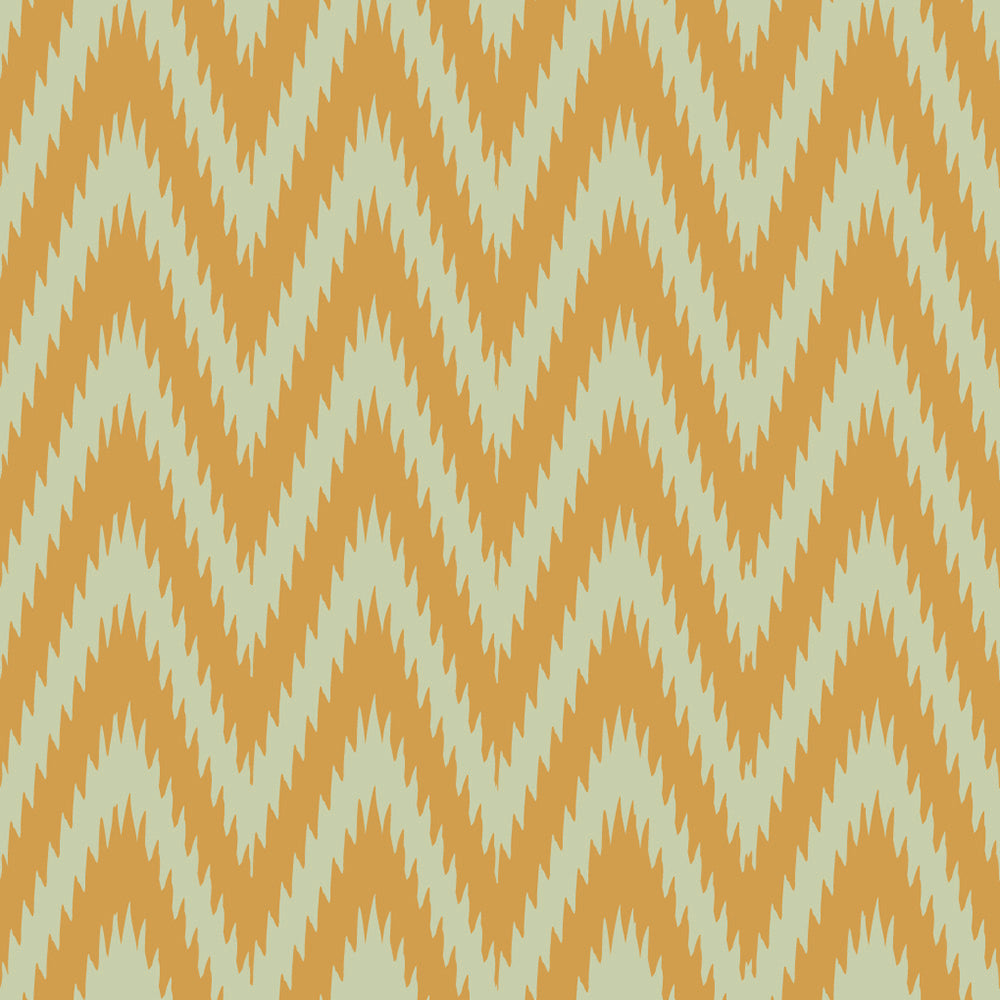 Ivy House behang Chevron Yellow IHW0010