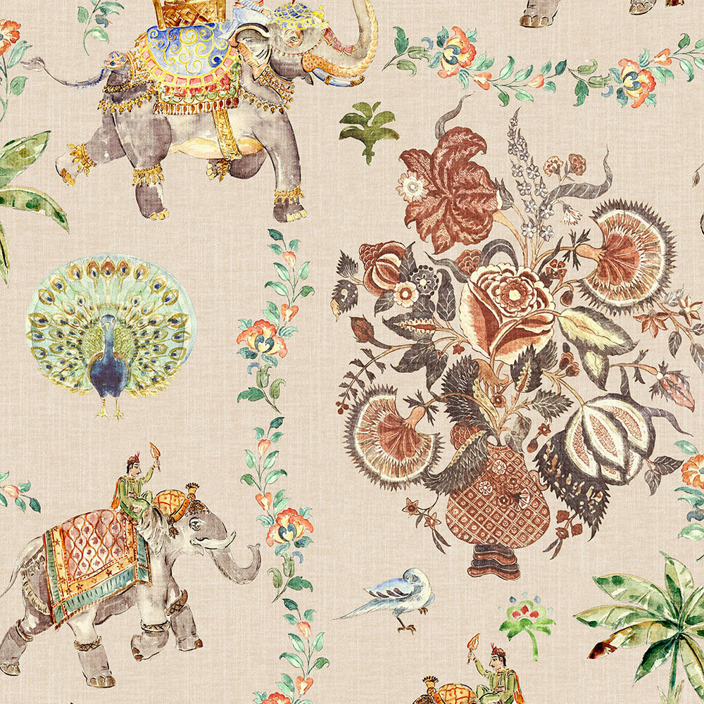Ivy House behang Jaipur Off White IHW0023