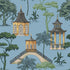 Ivy House behang Pagoda Wedgwood Blue IHW0042