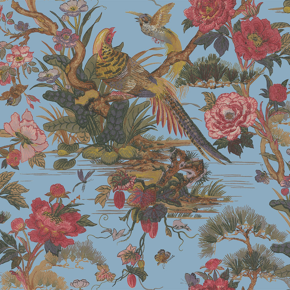 Ivy House behang Tropical Pheasant Wedgwood IHW0078