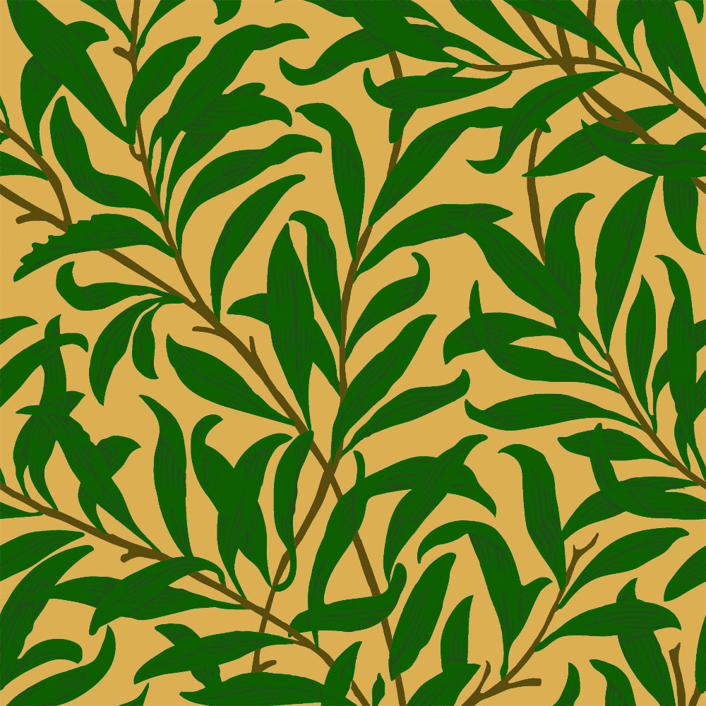 Ivy House behang Willow Bough Yellow IHW0088