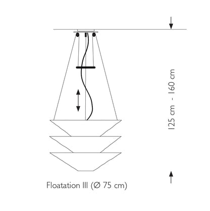 Ingo Maurer Floatation hanglamp