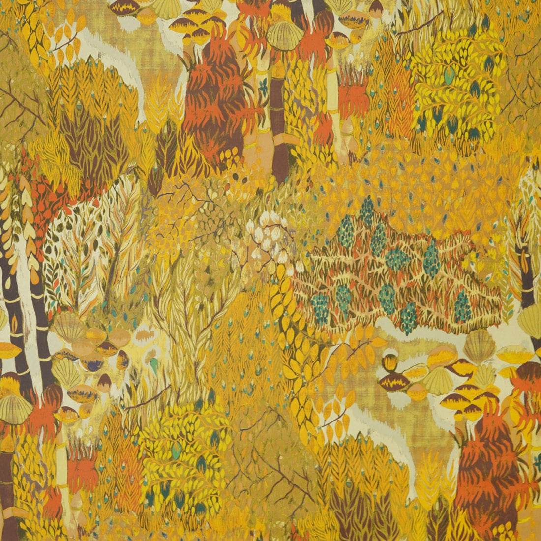 Jim Thompson behang Melusine Klimt Gold JT021075002