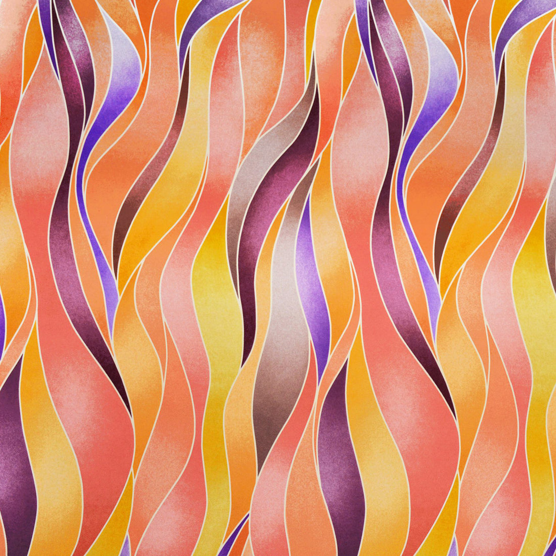 Karin Sajo stof Agitation KS 207 - Sorbet