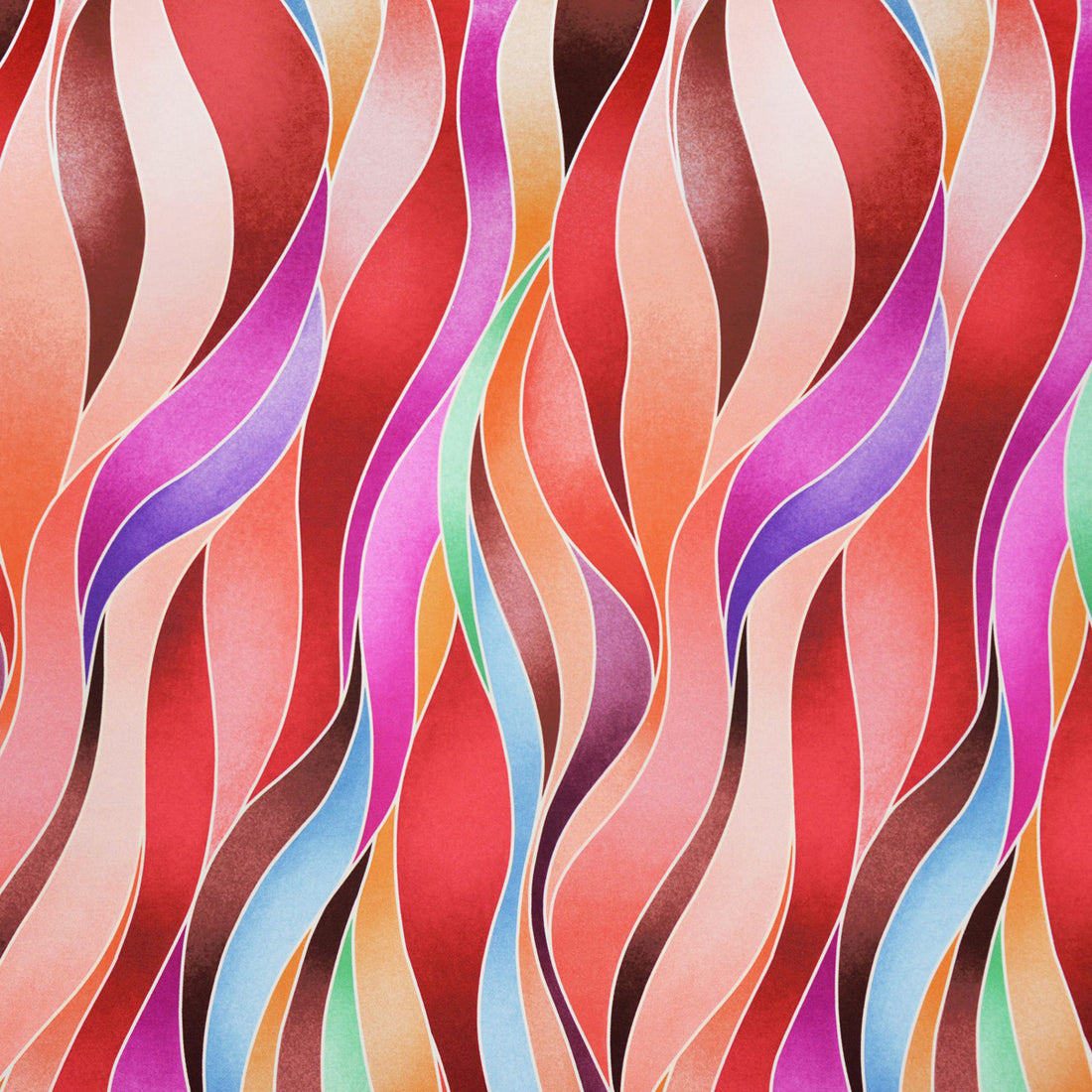 Karin Sajo stof Agitation KS 207 - Rouge Pop