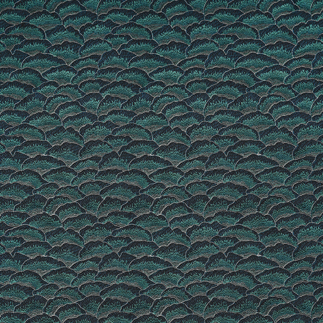 Karin Sajo stof Corolles KS 215 -  Blue Dragon