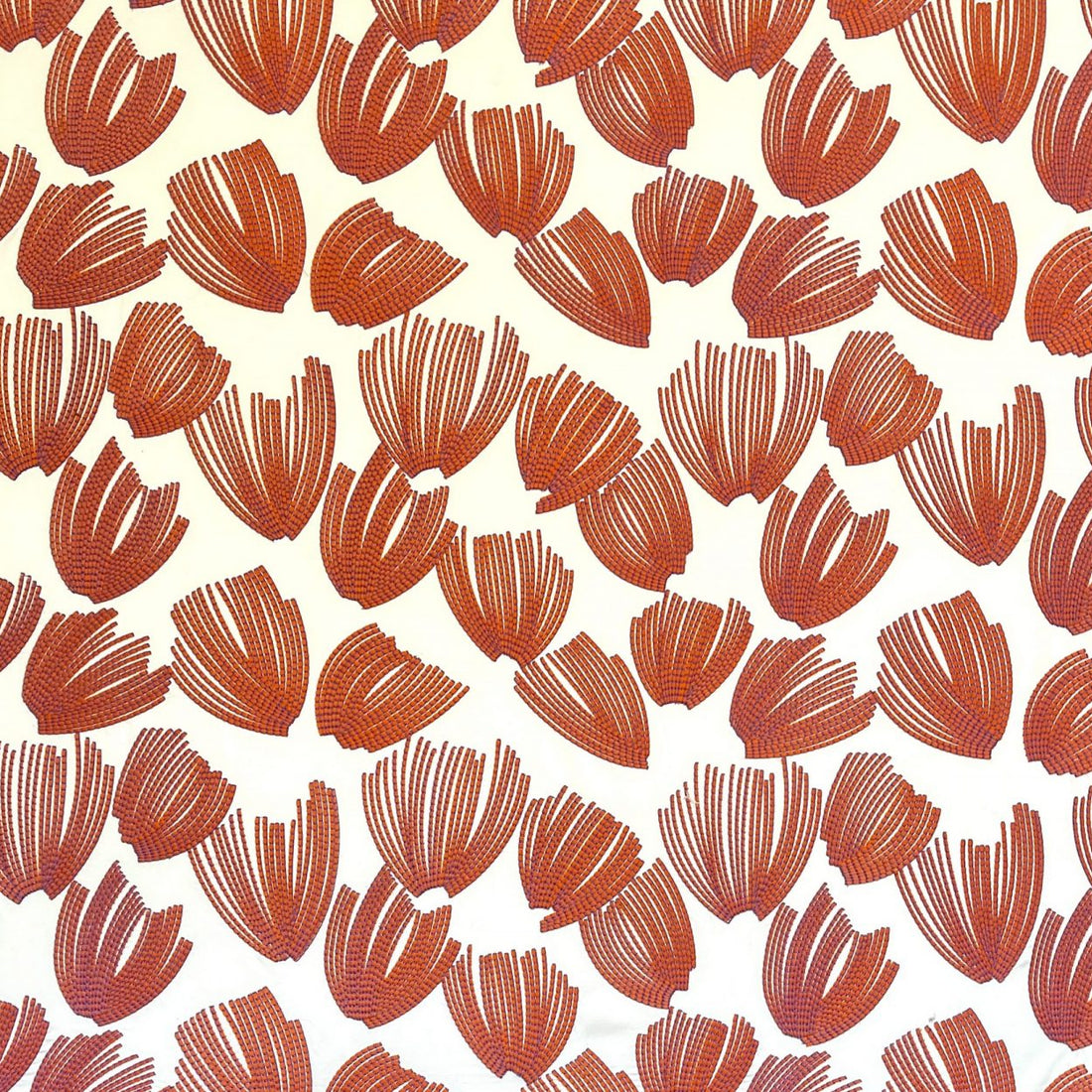 Karin Sajo stof Flowers KS 168 - 46 Sanguine