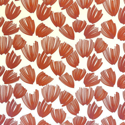 Karin Sajo stof Flowers KS 168 - 46 Sanguine