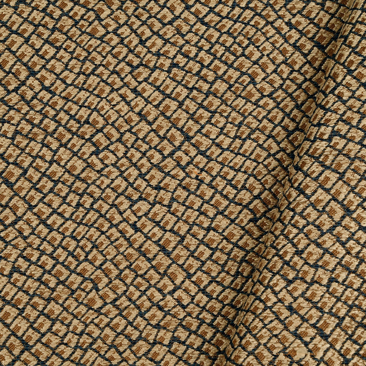 Karin Sajo stof Fragment KS 241 - 77 Tabac