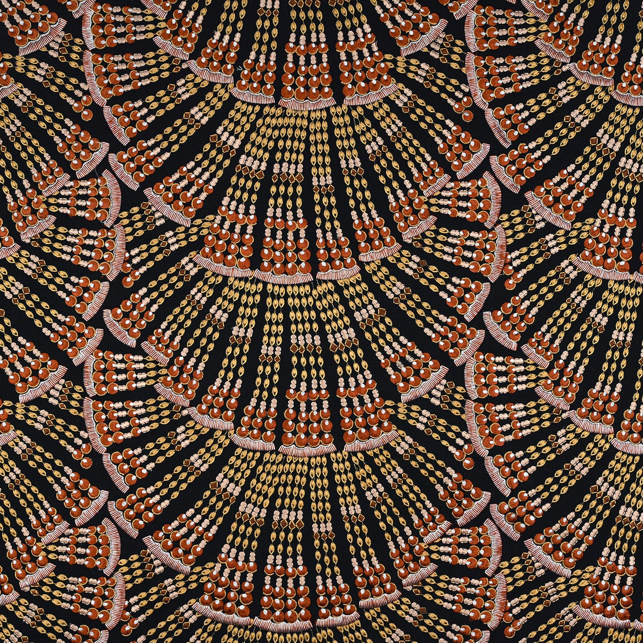 Karin Sajo stof Parure KS 244 - 25 Agathe Rouge