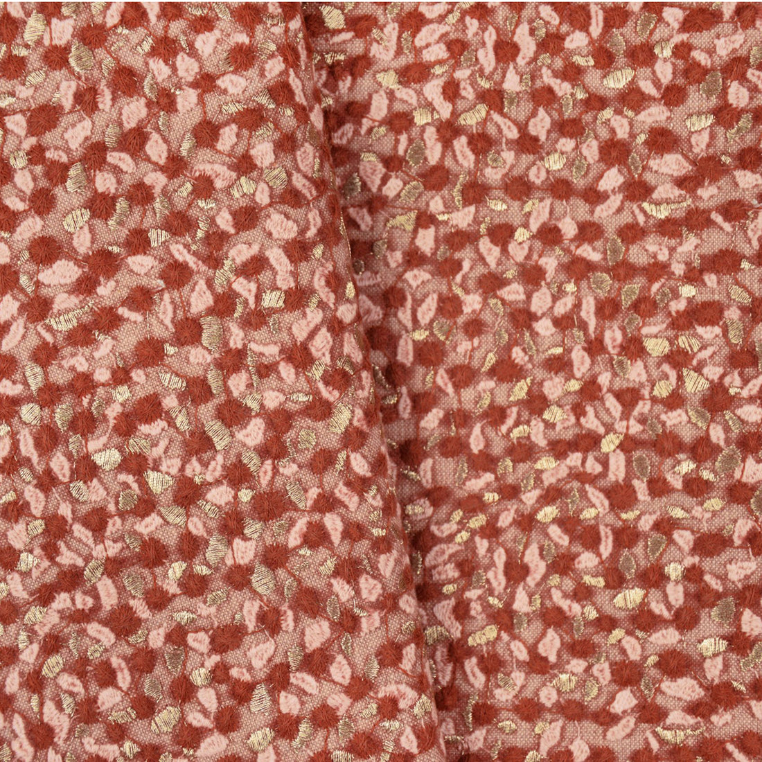 Karin Sajo stof Casa Vicens KS 208 - Corail Cuivré