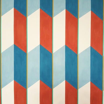 Karin Sajo fabric Mise en Plis KS 161 - 12 Océan 