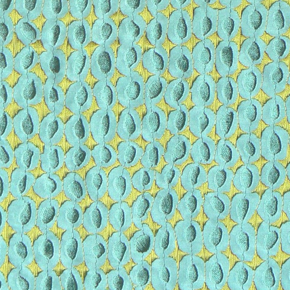 Karin Sajo stof Paillettes KS 115 - Menthe Orage